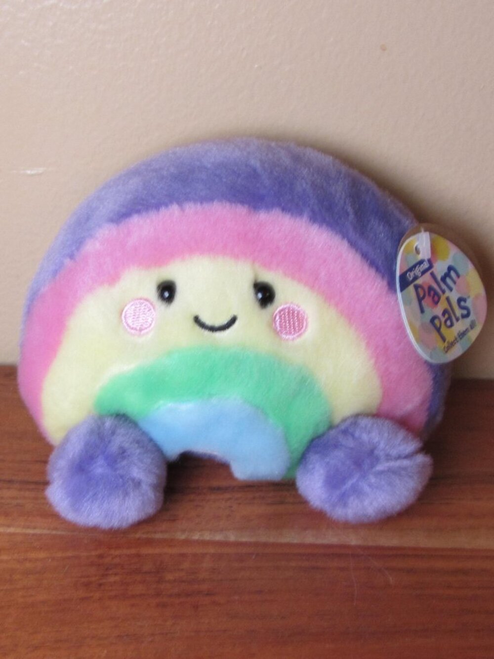 5 for $30 - plush rainbow Vivi aurora palm pals NWT 2025 (W6752)